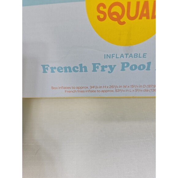 SUN SQUAD FRENCH FRY NOVELTY FLOAT Fry Pool Noodles- YELLOW/RED New - Picture 6 of 8